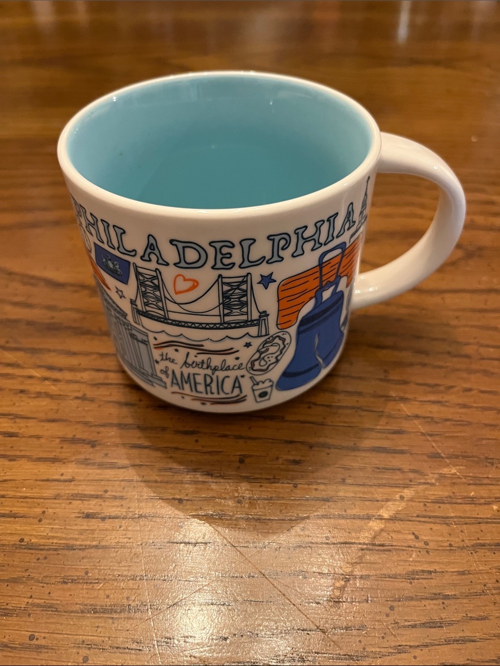 Starbucks Been There Series Philadelphia Ceramic Mug